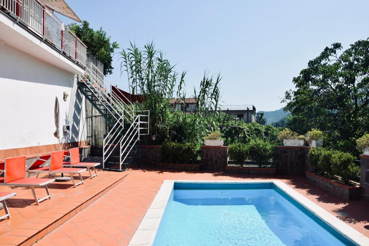 Campinola Holiday Home Private Pool Tramonti Buitenkant foto
